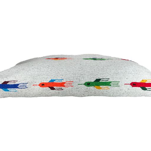 Thunderbird Rectangulo Bed- Light Grey