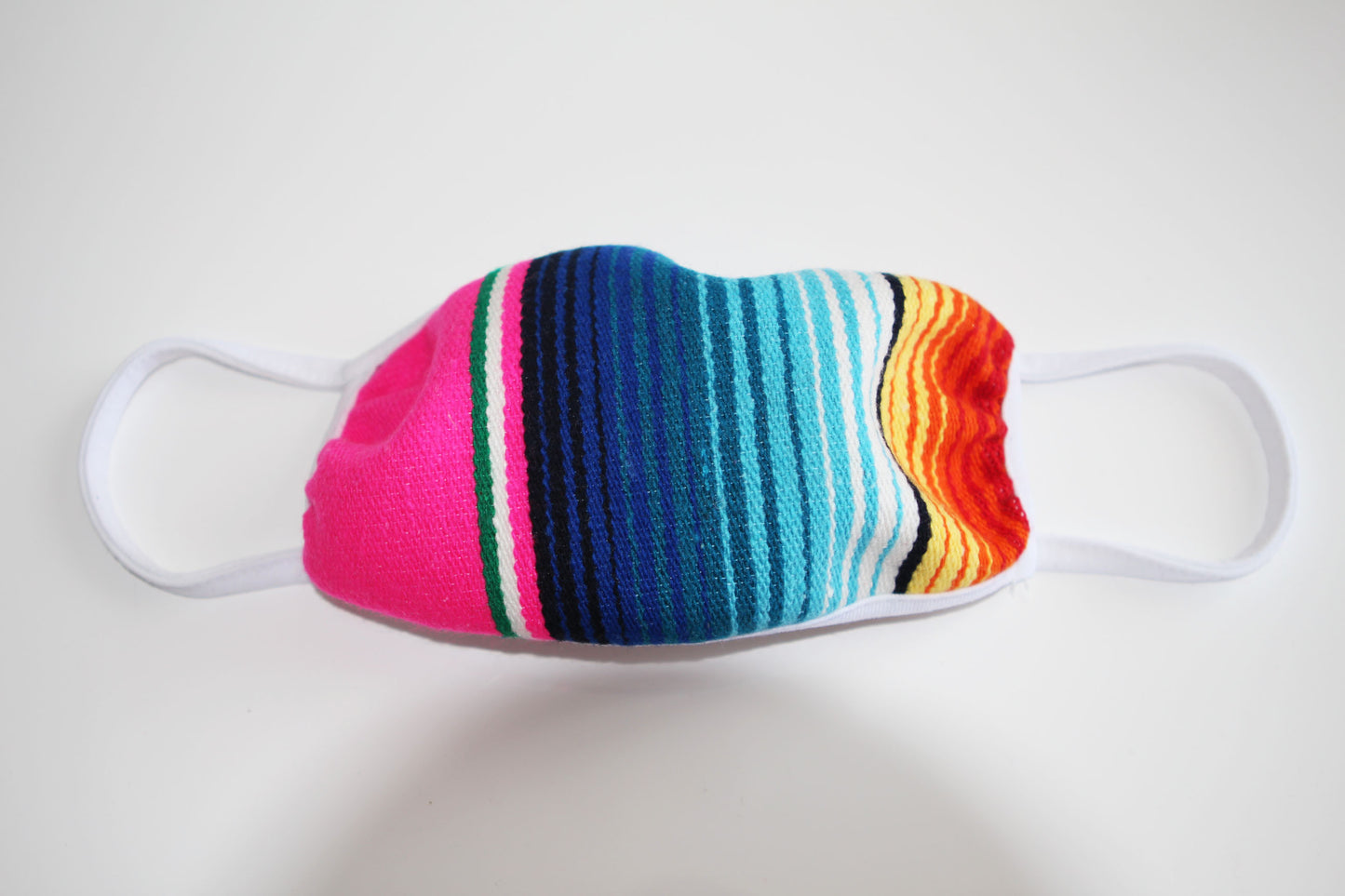 Adult serape three layered face mask