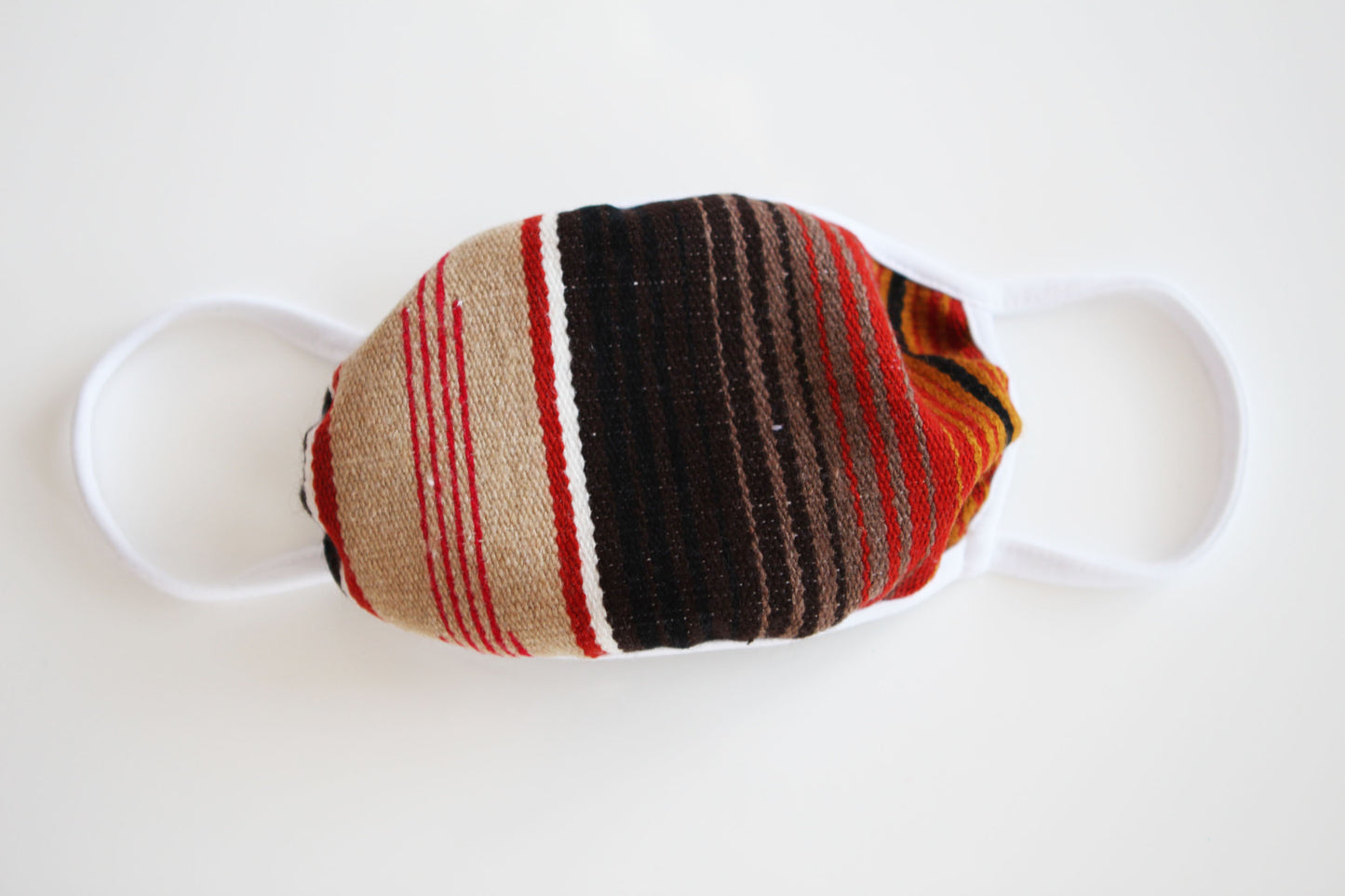 10 Pack Adult serape three layered face mask- assorted