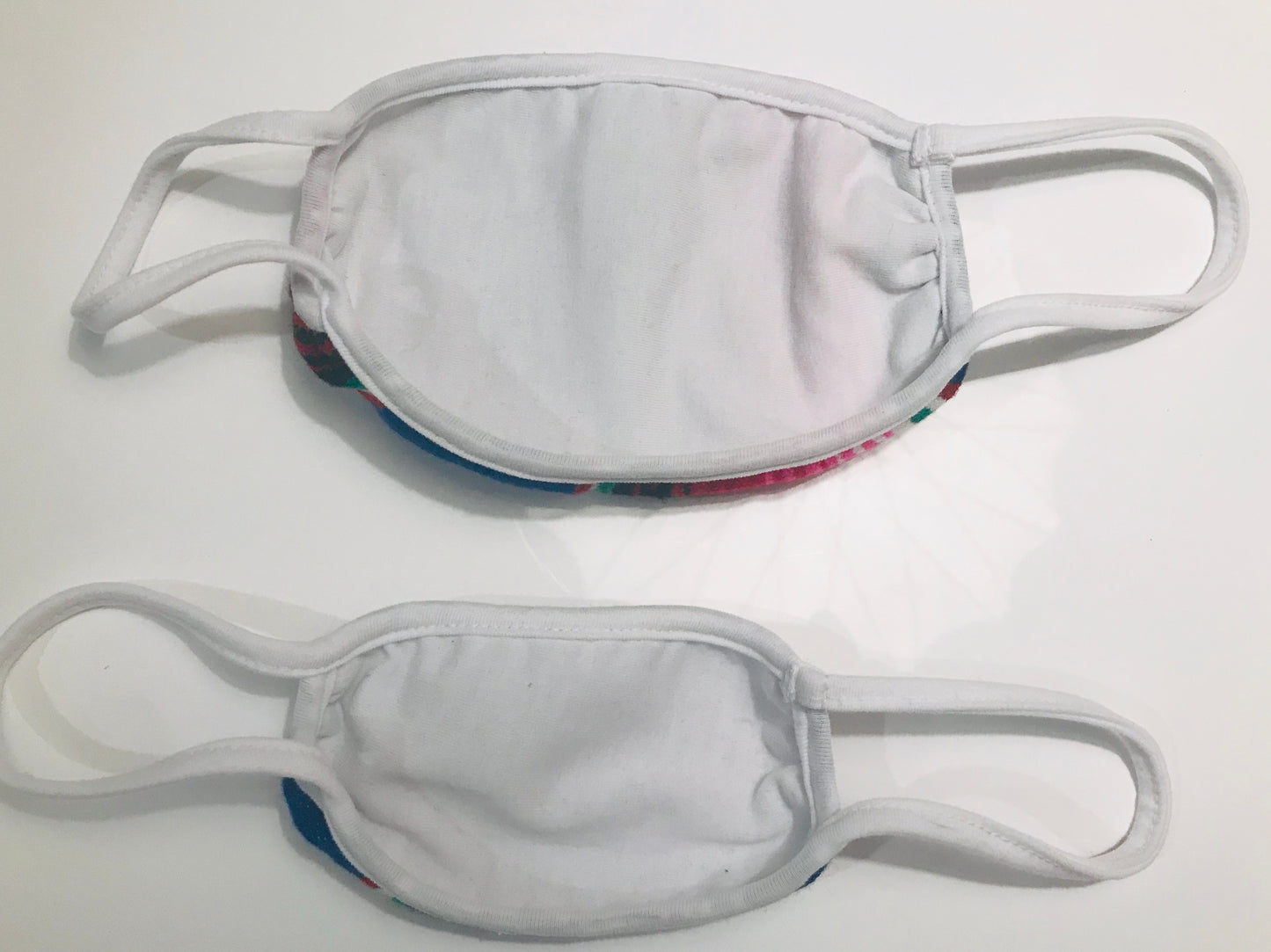 Adult serape three layered face mask