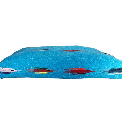 Thunderbird Rectangulo Bed- Blue