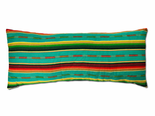 Sundance Serape Long Rectangular Pillow - Teal