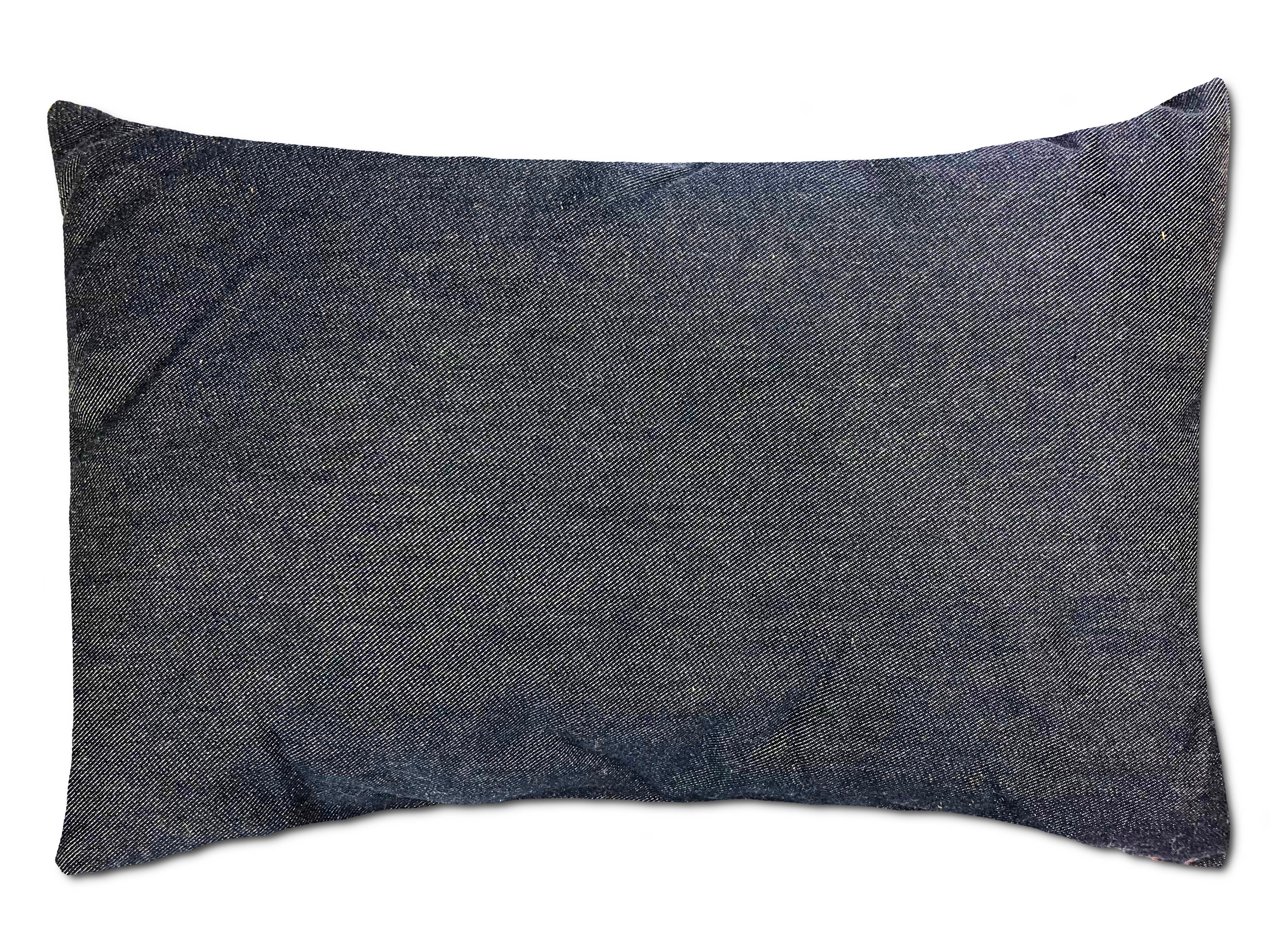 Light blue rectangle discount pillow