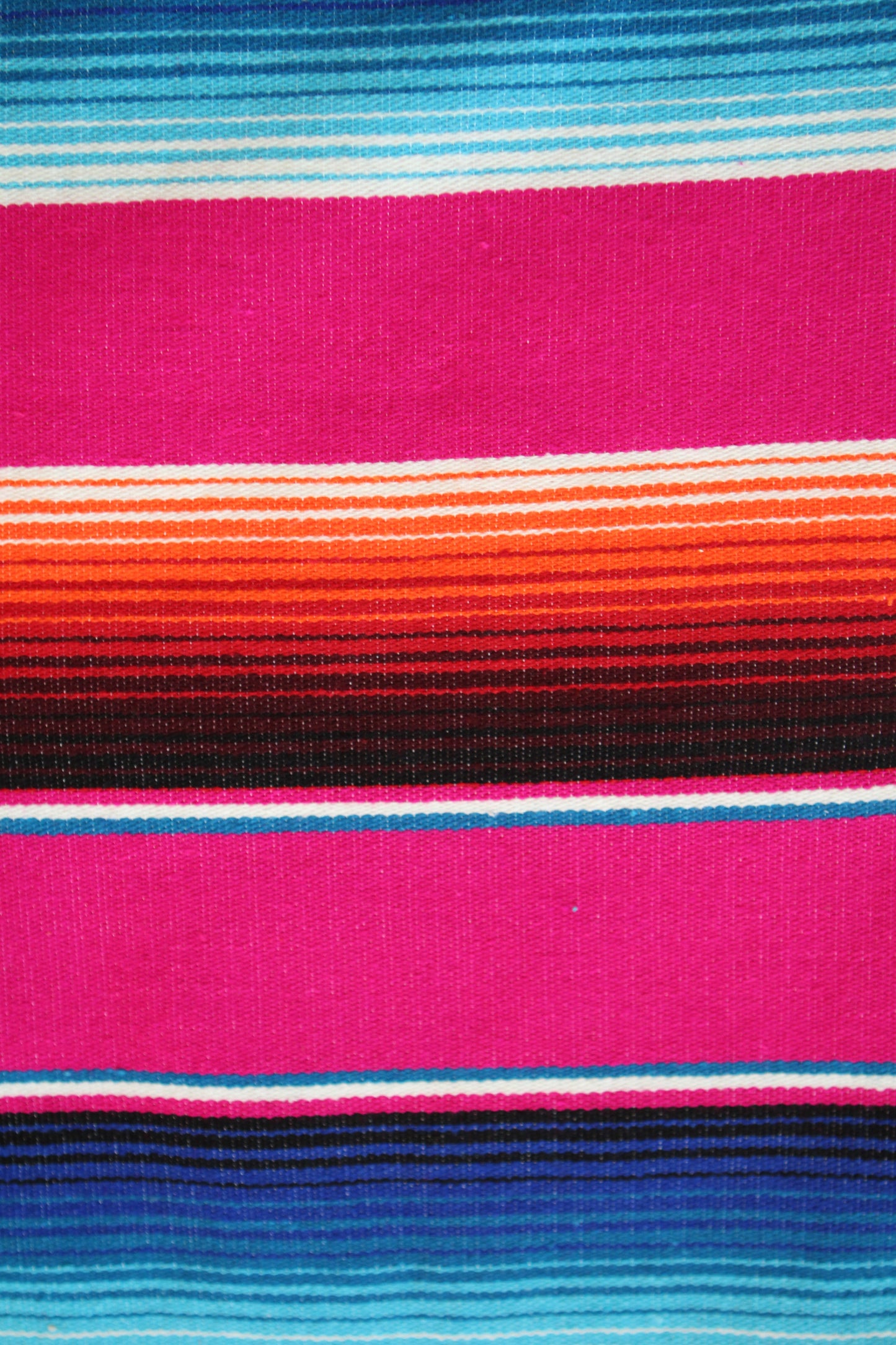 Saltillo Serape Blanket - Pink
