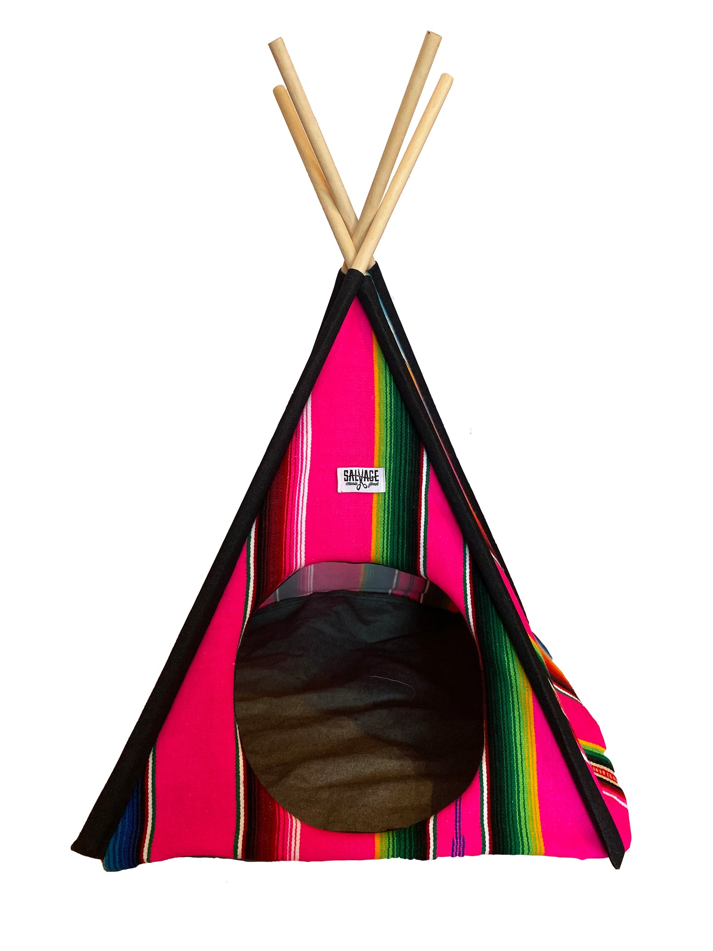 Saltillo Serape Tipi Casita- Tan